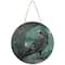 Make Market; Trousse d’art en diamants à thème de corbeau et de lune sur plaque en bois ronde de 20,3 cm de Make Market; Category:Trousses de peinture au diamant pour l'Halloween; Image:2